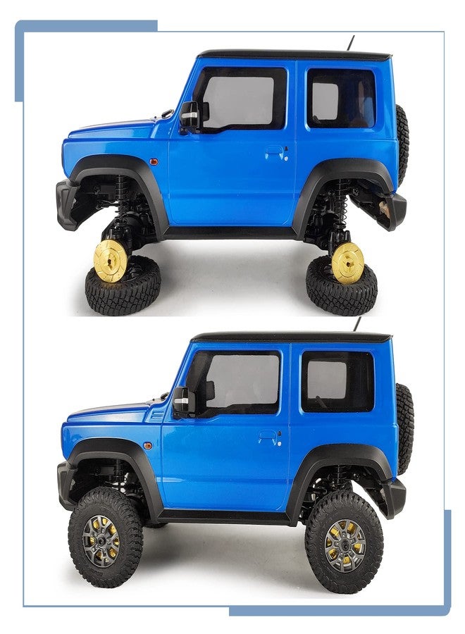 محولات محور سداسي ممتدة من النحاس الأصفر من زوليكار RC مع قرص فرامل لسيارة كيوشو ميني زد 4x4 جيميني بمقياس 1/18 - Image 2